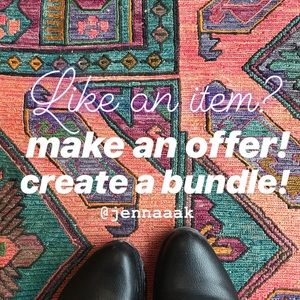 Like an item? Make an offer or create a bundle!